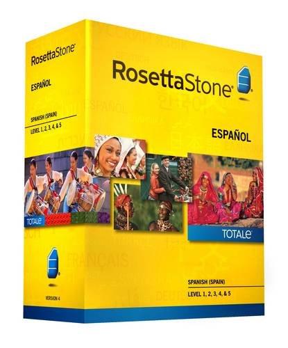 Rosetta Stone Version 4 TOTALe: Spanish (Spain) Level 1, 2, 3, 4 & 5 (Mac/PC): Rosetta Stone Version 4