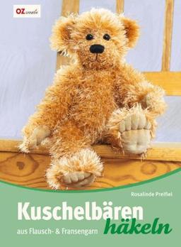 Kuschelbären häkeln: Aus Flausch- & Fransengarn