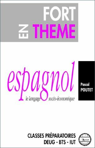 ESPAGNOL. Le langage socio-économique