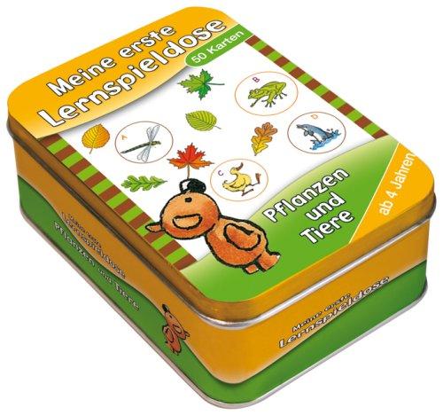 Meine erste Lernspieldose Pflanzen und Tiere (Kinderspiel)