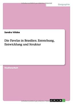 Die Favelas in Brasilien. Entstehung, Entwicklung und Struktur