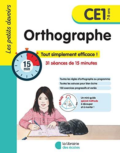 Orthographe CE1, 7-8 ans : 31 séances de 15 minutes