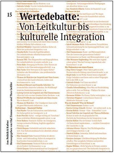 Wertedebatte: Von Leitkultur bis kulturelle Integration (Aus Politik & Kultur)