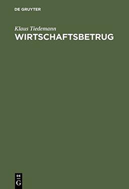 Wirtschaftsbetrug: Sondertatbestände bei Kapitalanlage und Betriebskredit, Subventionen, Transport und Sachversicherung, EDV und Telekommunikation. ... Leipziger Kommentar, 11. Aufl.)