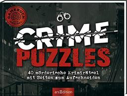 Crime Puzzles. 30 mörderische Krimirätsel mit Seiten zum Aufschneiden