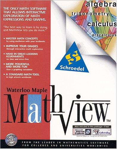 MathView 2.5. Klasse 11-13. CD- ROM für Windows 3.1/95/ NT, Mac 7.1.1