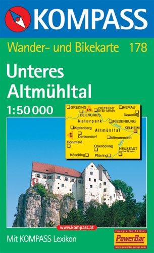 Unteres Altmühltal: Wander- und Radtourenkarte. 1:50.000