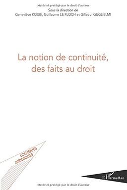 La notion de continuité, des faits au droit