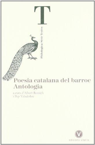 Poesia catalana del barroc : antologia (Philologica, Band 1)