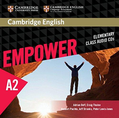 Cambridge English Empower A2: 3 Class audio CDs