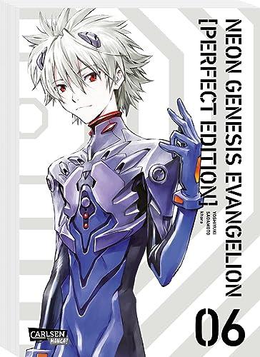 Neon Genesis Evangelion – Perfect Edition 6: Neue Edition in 7 Sammelbänden des Mecha-Klassikers um jugendliche EVA-Piloten, die zur Rettung der Menschheit Kampfroboter steuern. (6)