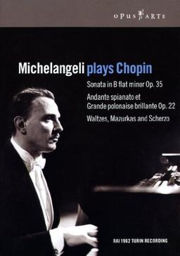 Arturo Benedetti Michelangeli - plays Chopin (NTSC)