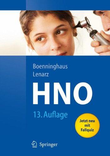 Hals-Nasen-Ohren-Heilkunde (Springer-Lehrbuch)