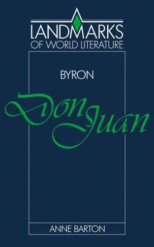 Byron: Don Juan (Landmarks of World Literature)