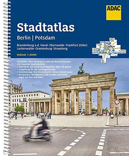 ADAC Stadtatlas Berlin/Potsdam mit Brandenburg a.d. Havel, Eberswalde, Frankfurt: (Oder), Luckenwalde, Oranienburg, Strausberg 1:20 000 (ADAC Stadtatlanten 1:20.000)