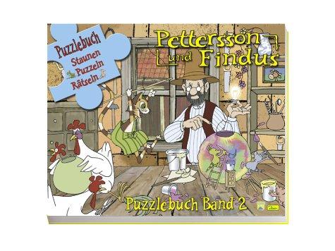 Pettersson und Findus, Puzzlebuch, Band 2, Verrückte Erfindungen von Petterson und Findus