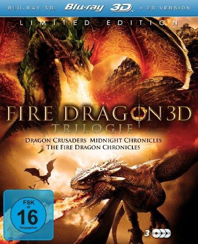 Fire Dragon 3D Trilogie - Limited Fantasy Edition [3D Blu-ray] [Limited Edition]