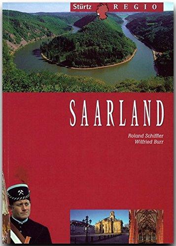 SAARLAND - 72 Seiten mit über 100 Bildern + 4 Postkarten aus der Region - Original STÜRTZ-Regio