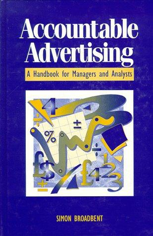 Accountable Advertising: Handbook for Managers and Analysts