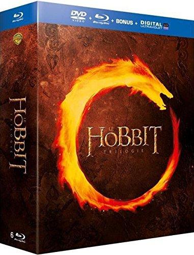 Coffret trilogie le hobbit : un voyage inattendu ; la désolation de smaug ;  la bataille des cinq armées [Blu-ray] [FR Import]