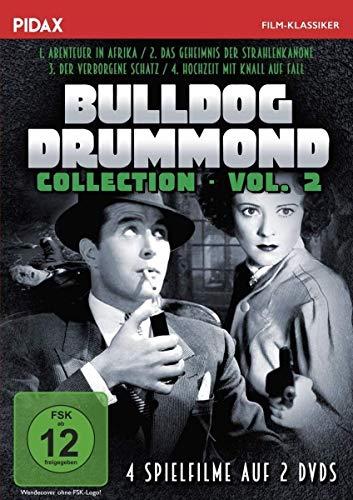 Bulldog Drummond - Collection, Vol. 2 / Weitere vier spannende Abenteuer mit dem bekannten Privatdetektiv (Pidax Film-Klassiker) [2 DVDs]