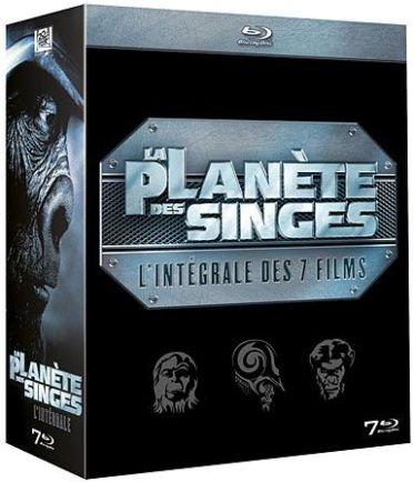 Cffret intégrale la planète des singes [Blu-ray] [FR Import]