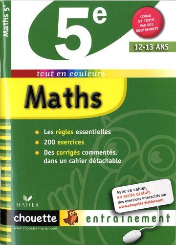 Maths 5e, 12-13 ans