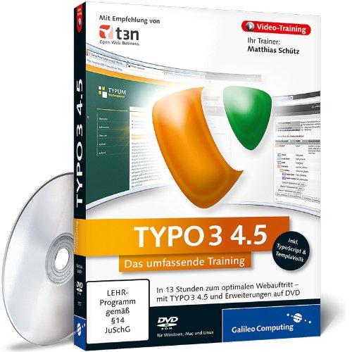 TYPO3 4.5 - Das umfassende Video-Training