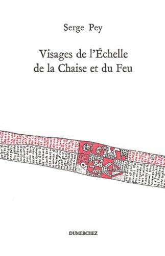 Visages de l'échelle de la chaise et du feu