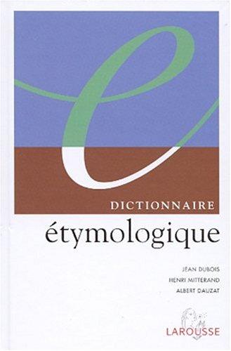 Dictionnaire étymologique