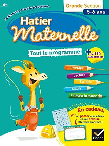 Tout le programme : grande section, 5-6 ans