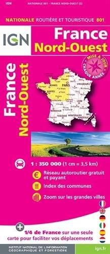 France Nord-Ouest 2015. 1 : 350 000