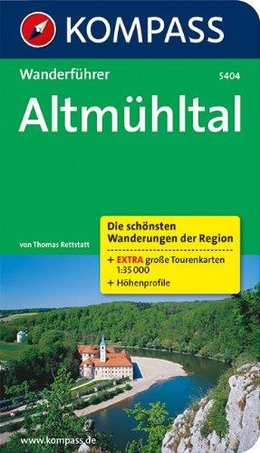 Altmühltal: Wanderführer mit Tourenkarten und Höhenprofilen