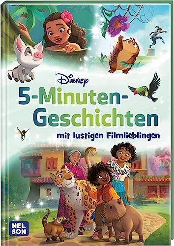 Disney: 5-Minuten-Geschichten mit lustigen Filmlieblingen: Encanto, Raya und Vaiana auf neuen Abenteuern | Geschichten mit den beliebtesten Disney-Sidekicks (ab 3 Jahren)