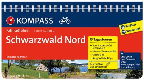 Schwarzwald Nord: Fahrradführer mit Top-Routenkarten im optimalen Maßstab.