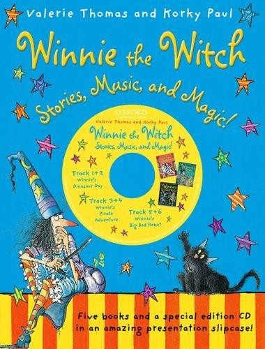 Winnie the Witch - Stories, Music and Magic! Five Picture Books and Special Edition CD (Winnie the Witch Box Set)