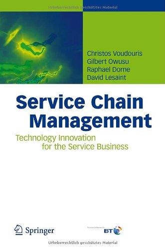 Service Chain Management: Technology Innovation for the Service Business