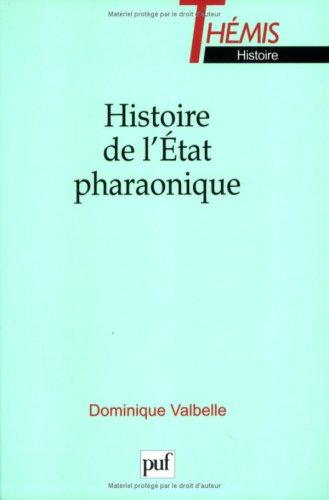 Histoire de l'Etat pharaonique