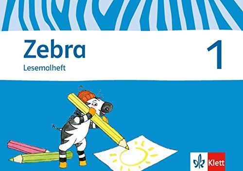 Zebra Plus: Lesemalheft 1. Schuljahr