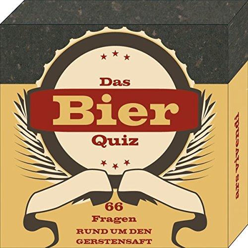 Bier-Quiz - 66 unterhaltsame Fragen rund um den Gerstensaft - Das perfekte Partyspiel und das ideale Geschenk für jeden Bierliebhaber: 66 Fragen rund um den Gerstensaft