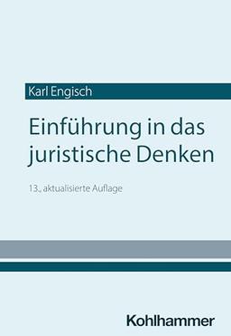 Einführung in das juristische Denken (Urban-Taschenbücher)