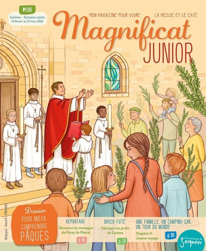 revue Magnificat Junior n°186 Carême + hors-série semaine sainte 2024