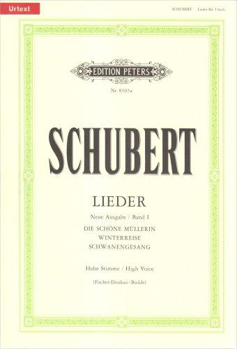 Lieder, Band 1 / Neue Ausgabe / URTEXT: Hohe Singstimme / (für Gesang und Klavier)