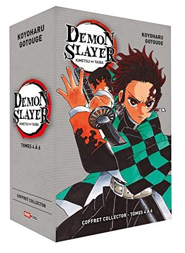 Demon slayer : Kimetsu no yaiba : coffret collector tomes 4 à 6