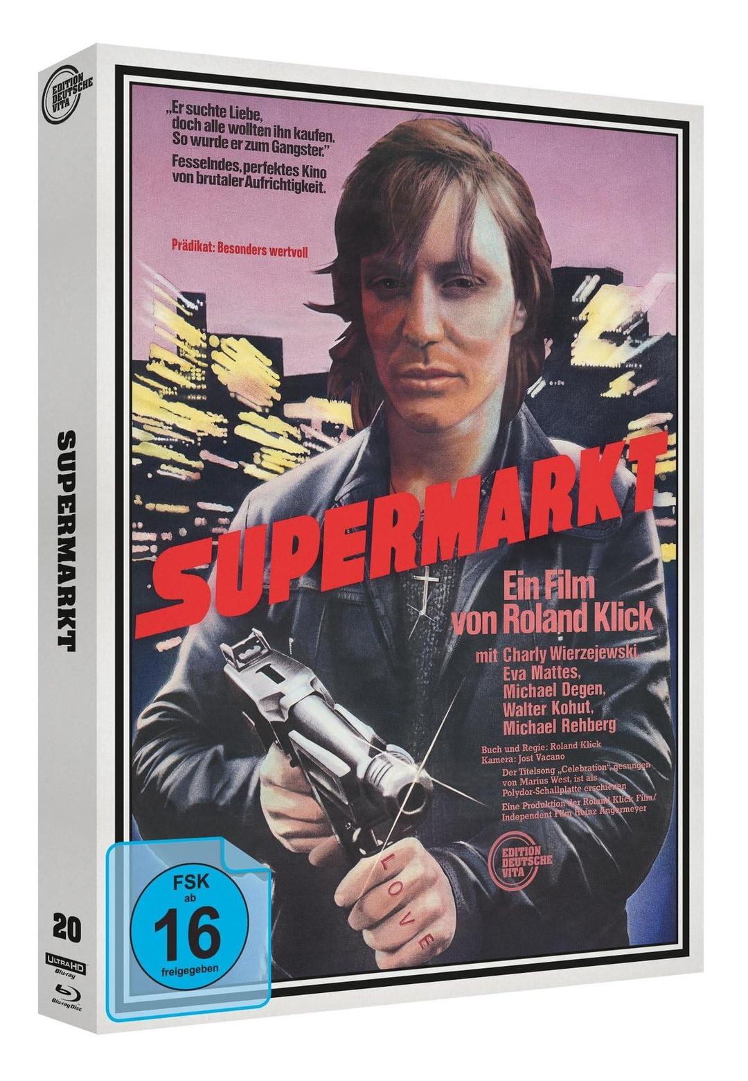 Supermarkt (Edition Deutsche Vita # 20) - 4K UHD und Blu-ray Weltpremiere - Cover A - Limited Edition 1000 Stück - Ein Film von Roland Klick