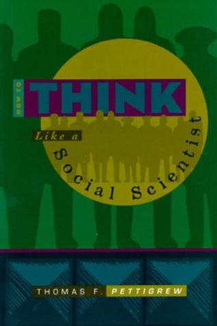 How to Think Like a Social Scientist