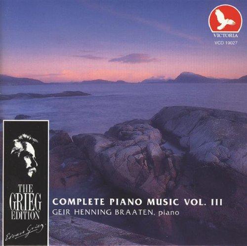 Grieg - Piano Works, Vol. 3 [UK Import]