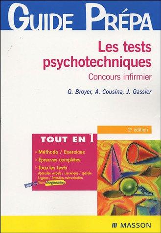 Les tests psychotechniques : concours infirmier