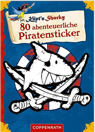 Käpt'n Sharky: 80 abenteuerliche Piratensticker