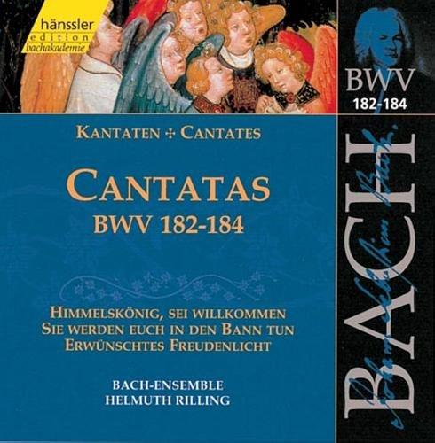 Edition Bachakademie Vol. 55 (Geistliche Kantaten BWV 182-184)